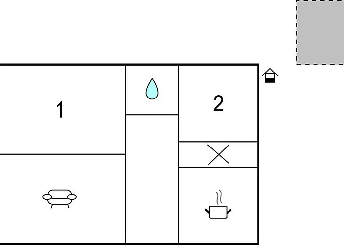 Two-bedroom In بيت للعطل